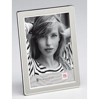 BILDERRAHMEN Lola Portraitrahmen, 15X20 cm, versilbert - Silberfarben, Metall (17.9/22.9/2.3cm) - walther design