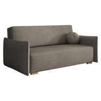 SCHLAFSOFA Viva Glov IV - Hellbraun/Naturfarben, Holz/Textil (174/85/98cm) - MIRJAN24
