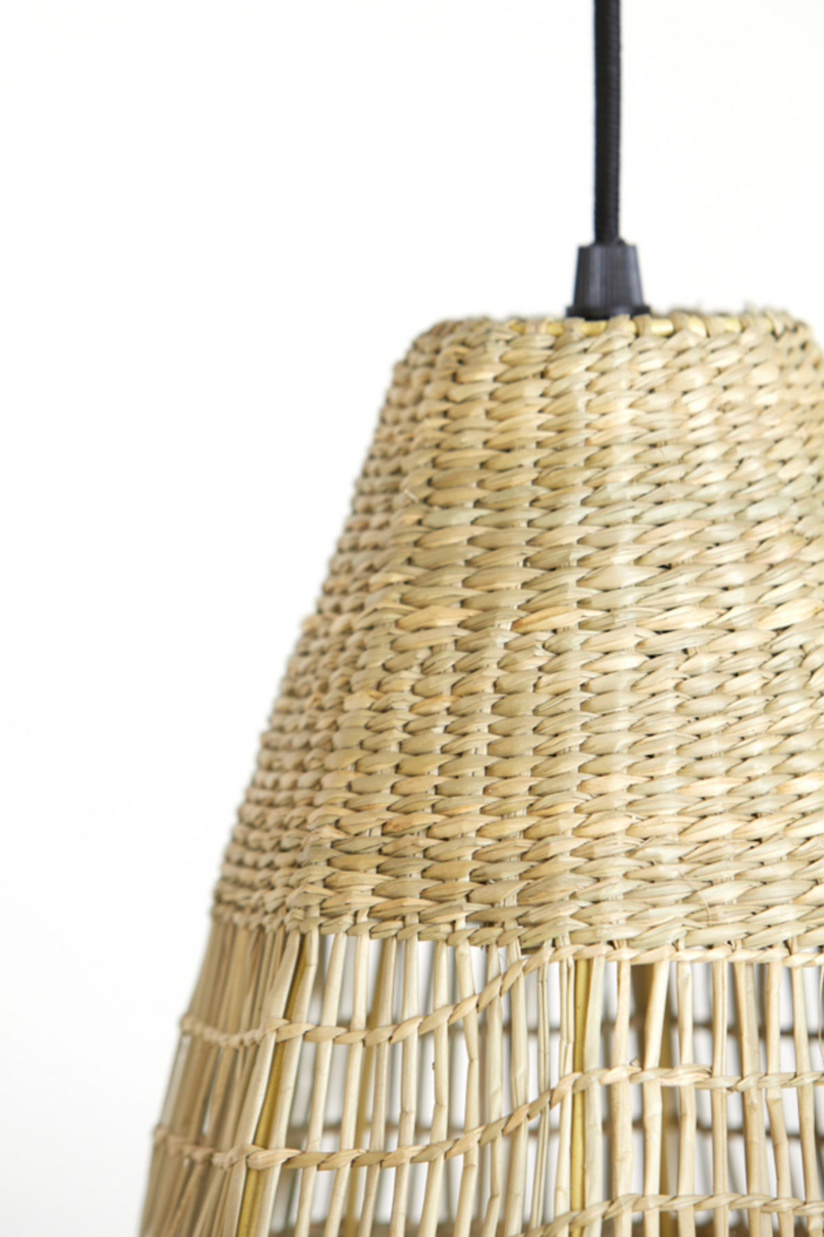 HÄNGELAMPE Latika Braun Ø20/42 cm - Braun, Holz (20/20/42cm) - Light & Living