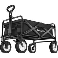 BOLLERWAGEN Leon, inklusive Tragetasche, Belastbarkeit 80 kg, schwarz - Schwarz, Kunststoff (53.5/101/91cm) - tectake