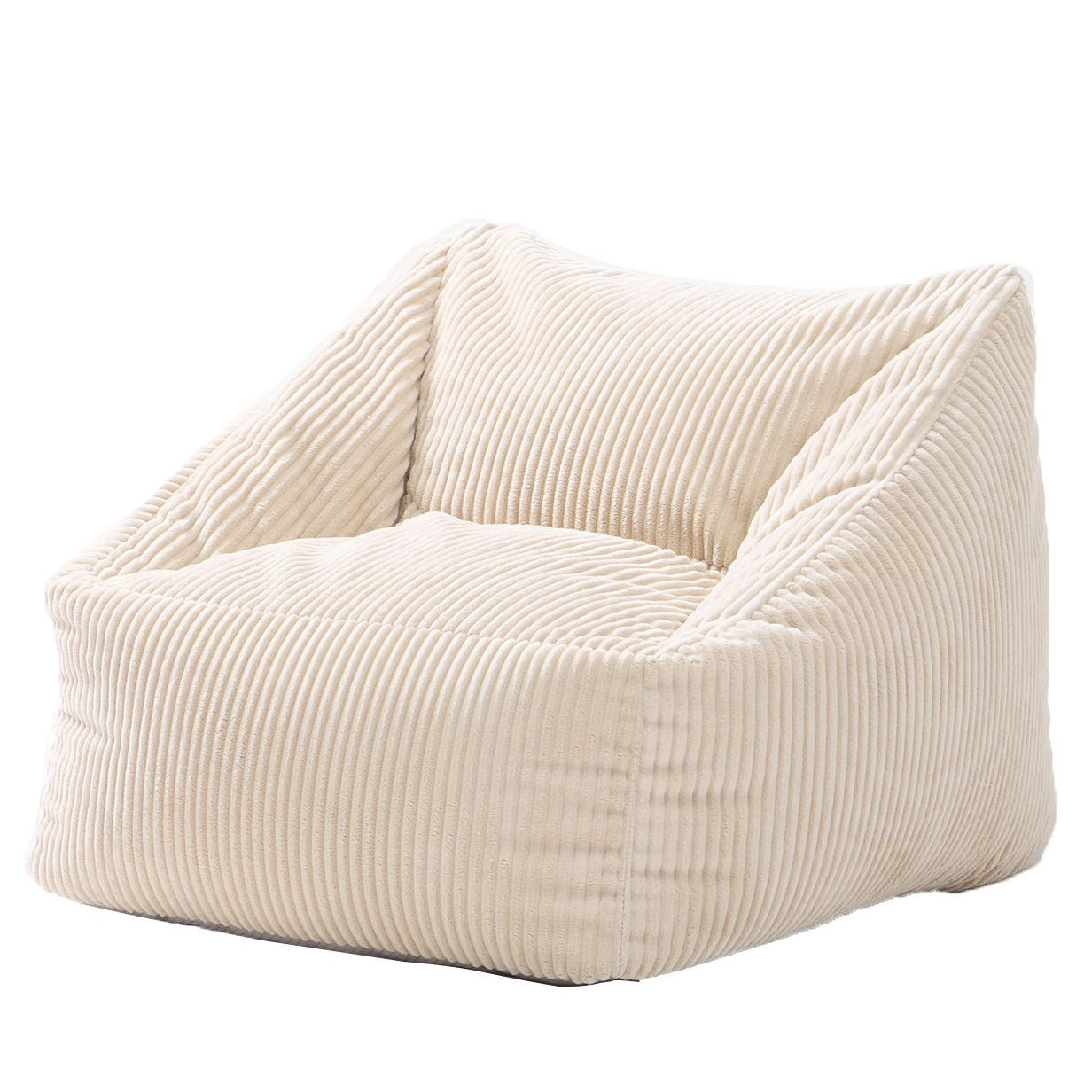 Nordlys Pouf Beige 55x44x55 cm