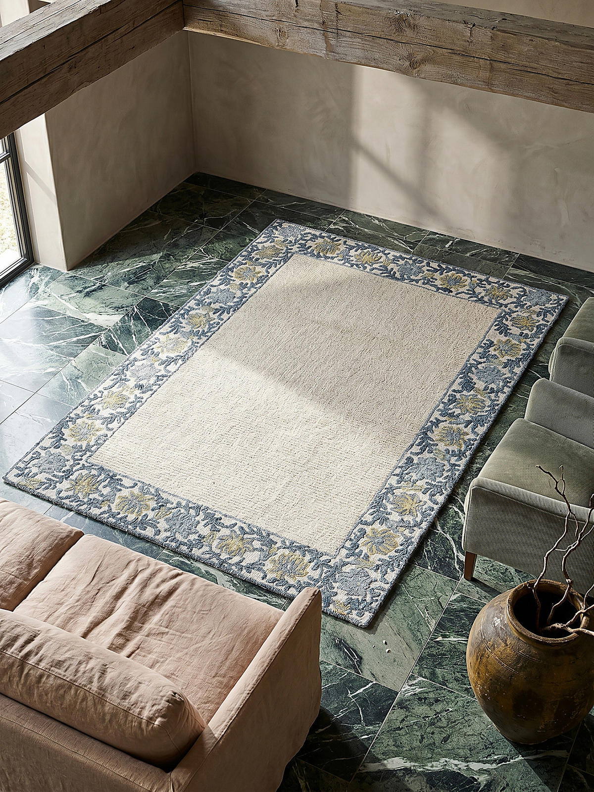 TEPPICH BROK 120/170 cm - Blau, Textil (170/120cm) - KADIMA DESIGN