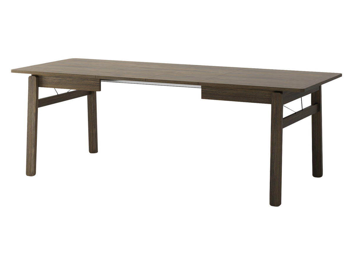 ESSTISCH ausziehbar Plot PT01 - Dunkelbraun, Holz/Holzwerkstoff (85/149/77cm) - MIRJAN24