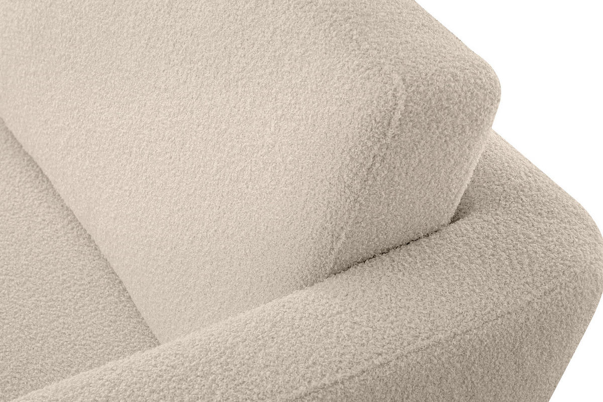 SESSEL TAGIO Massivholz-Beine, cremig - Creme/Braun, Buchenholz/Textil (86/80/88cm) - KONSIMO®