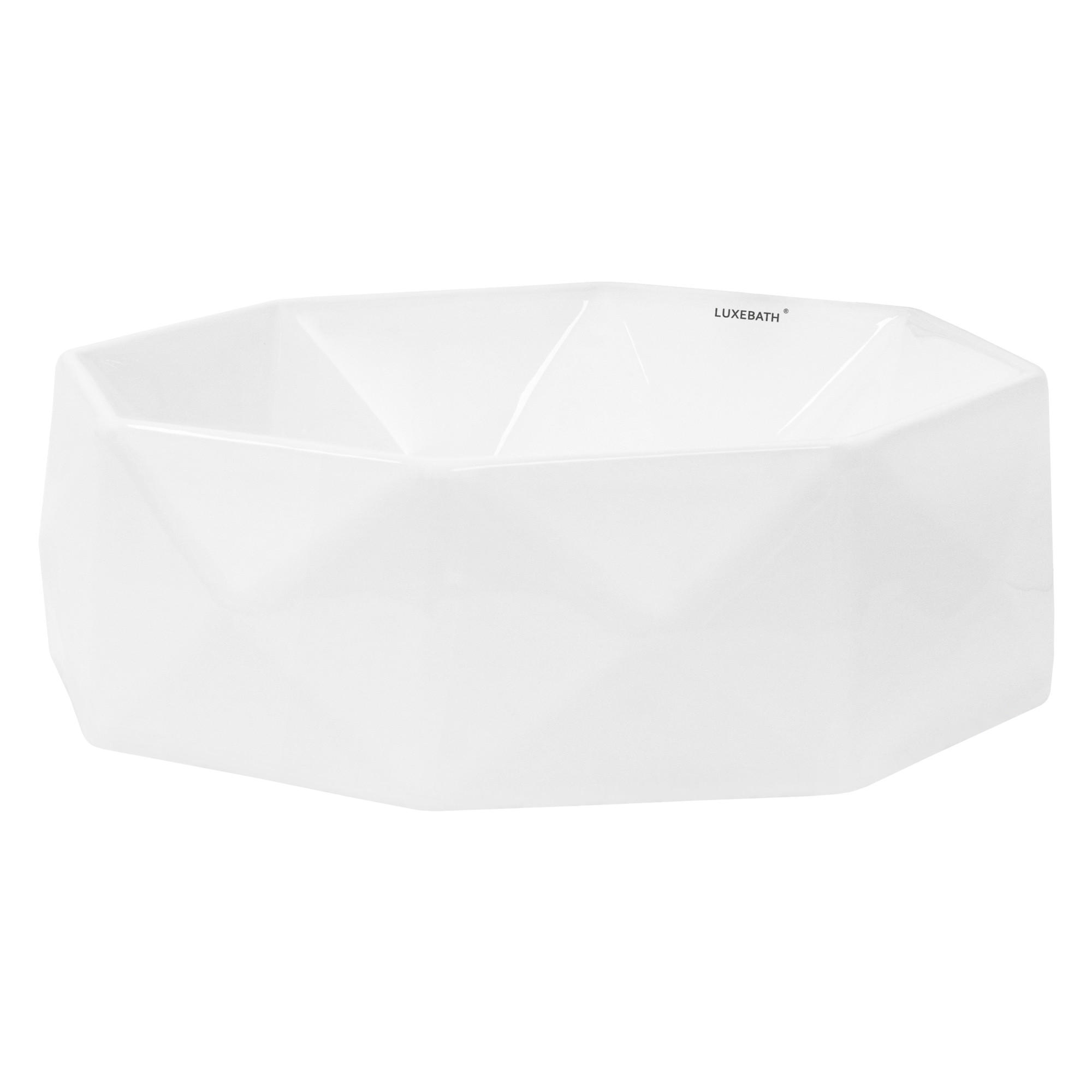 WASCHBECKEN - Weiß, Keramik (42/13.5/42cm) - ML-DESIGN