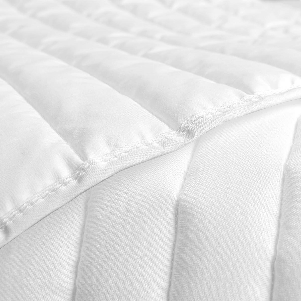 TAGESDECKE dash 240x260 cm (bett 135/140/150) weiss - Weiß, Textil (240/260cm) - Happy Friday