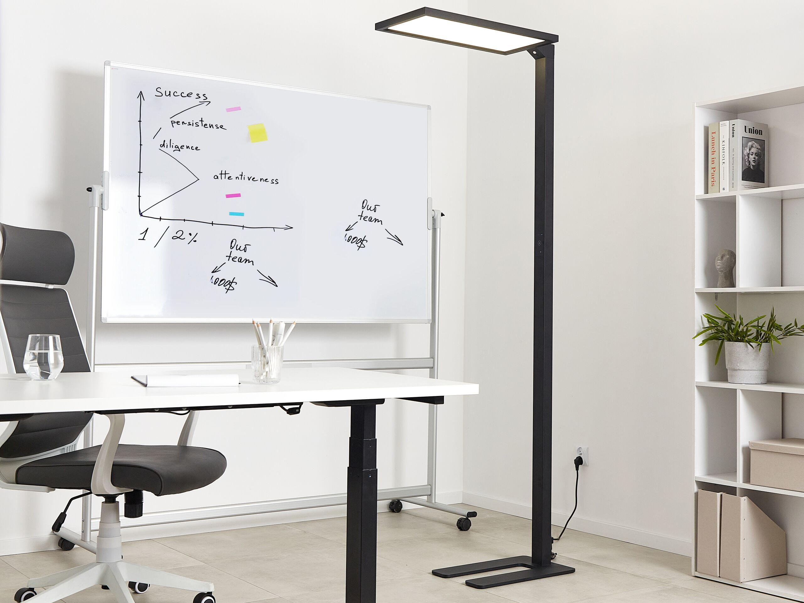 STEHLAMPE Orion 30/61/196 cm - Schwarz, Metall (30/61/196cm) - Beliani
