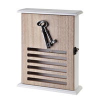 SCHLÜSSELKASTEN Stacy Braun 27/21/7 cm Holz - Braun, Holz (21/7/27cm) - Mondex