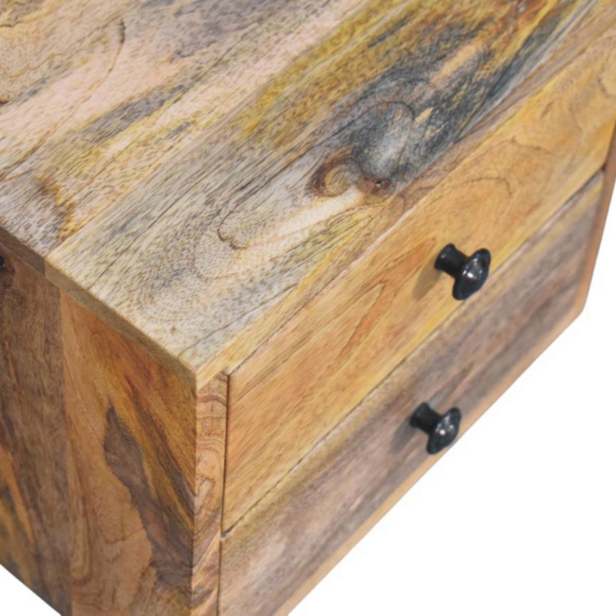 SKŘÍŇ Quad - hnědá, dřevo (30/24/25cm) - Artisan Furniture