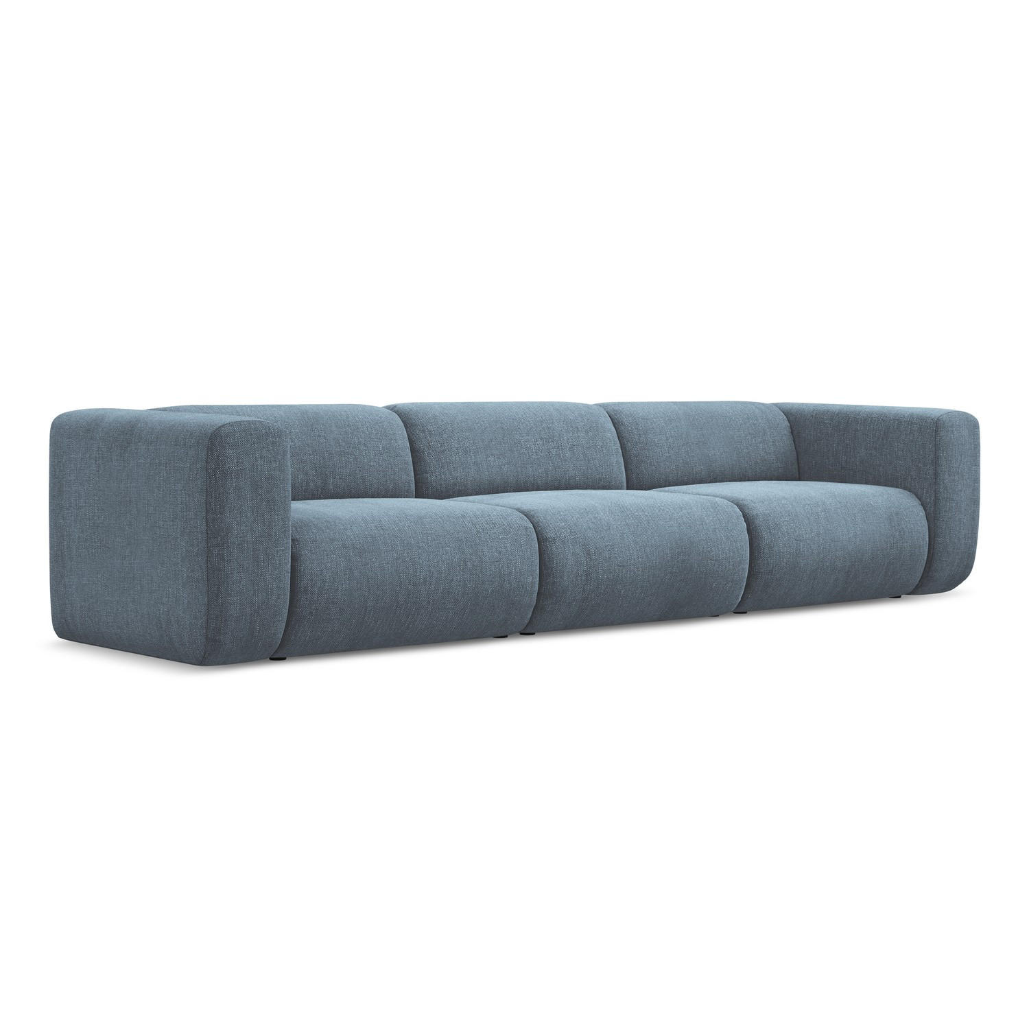 LaMiaSofa 4-Sitzer-Sofa Blaugrau 319x70x89 cm