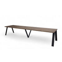 ESSTISCH XXL Lungo ausziehbar 130-405/90/75 cm - Mooreichefarben, Holzwerkstoff (130/90/75cm) - Endo-Moebel