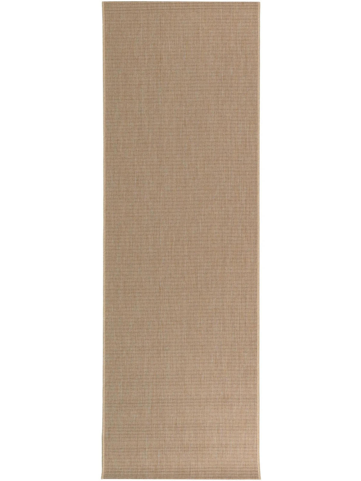 OUTDOORLÄUFER Metro Beige 80x240 cm - Beige, Textil (80/240cm) - benuta Nest
