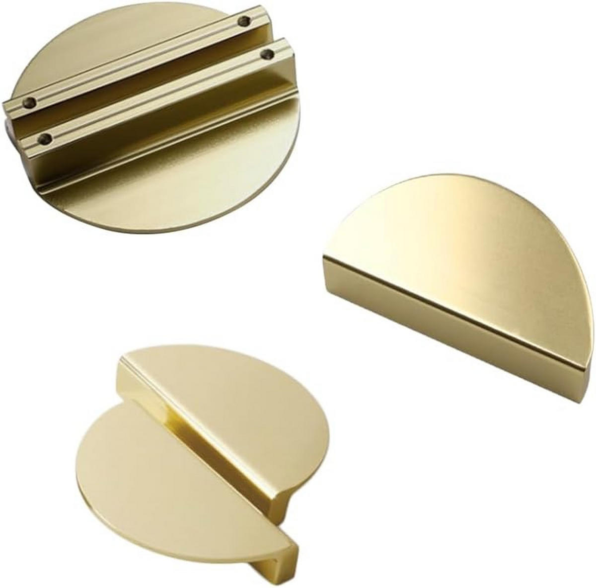 MÖBELGRIFF Gold 4er-Set - Goldfarben, Metall (0.2/5/1cm)