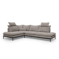 ECKSOFA Leafy Multicolor 293 cm - Multicolor, Textil (293/90/198cm) - Pillovely