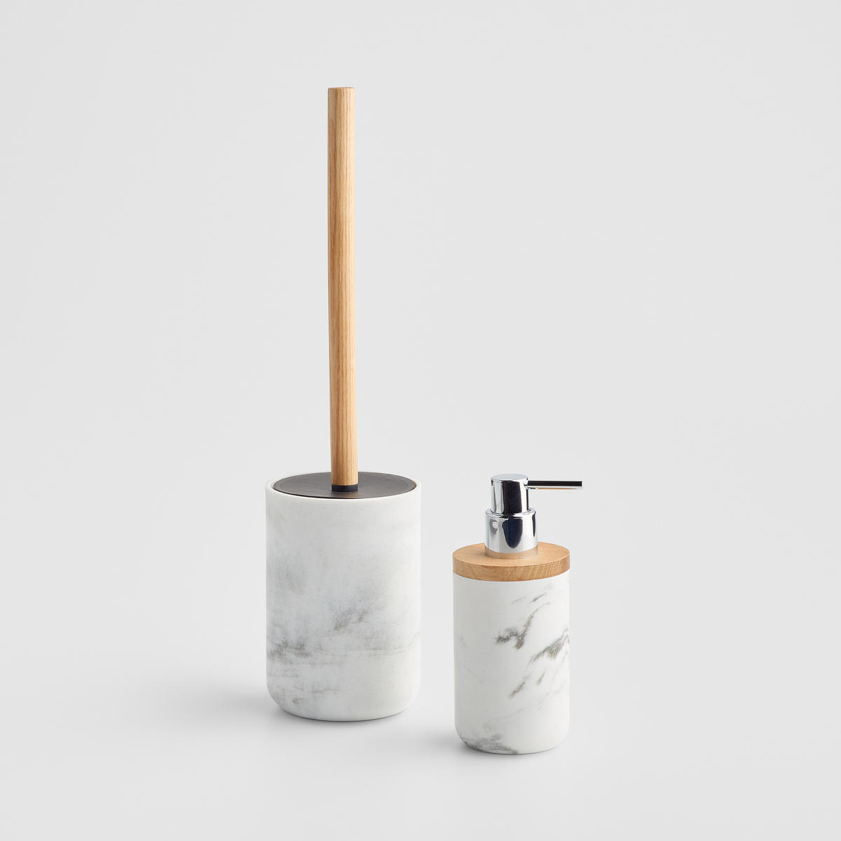 SEIFENSPENDER Markano - Grau, Kunststoff (7.5/17/7.5cm) - home&you