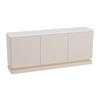 SIDEBOARD - 189.6cm x 40cm - MDF - beige, weiß - DEVIKA - Beige, Holz (189.6/80/40cm) - Vente-Unique