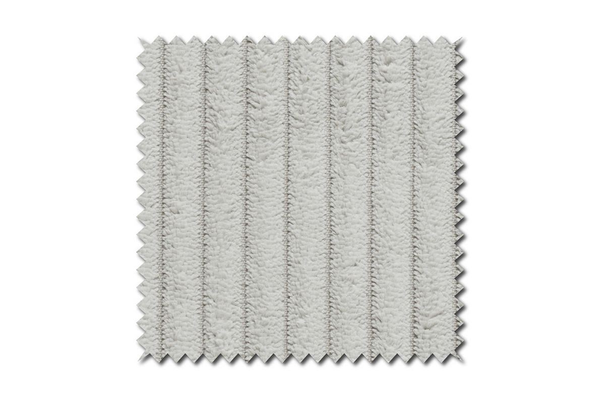 SITZGRUPPE CHARME Hellgrau - Hellgrau, Textil (200/94/95cm) - KAWOLA