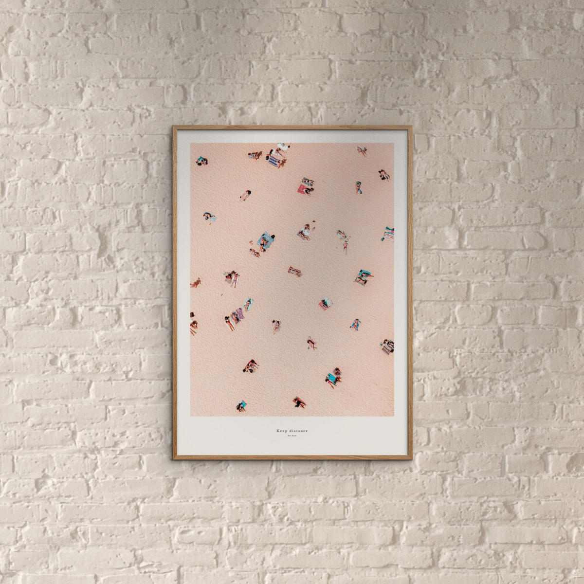 POSTER A.P. Atelier - Distance - Pink, Papier (70/100/0.1cm) - Poster&Frame