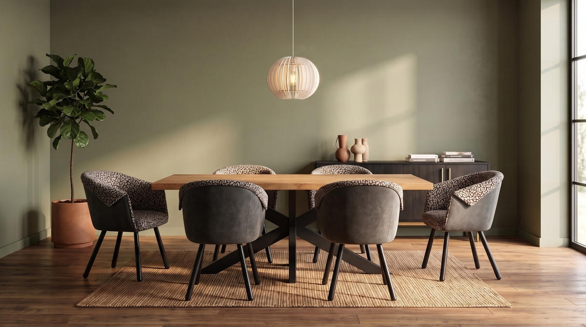 HÄNGELAMPE BOLZANO Weiß Holz - Weiß, Holz (36/36/70cm) - KAWOLA