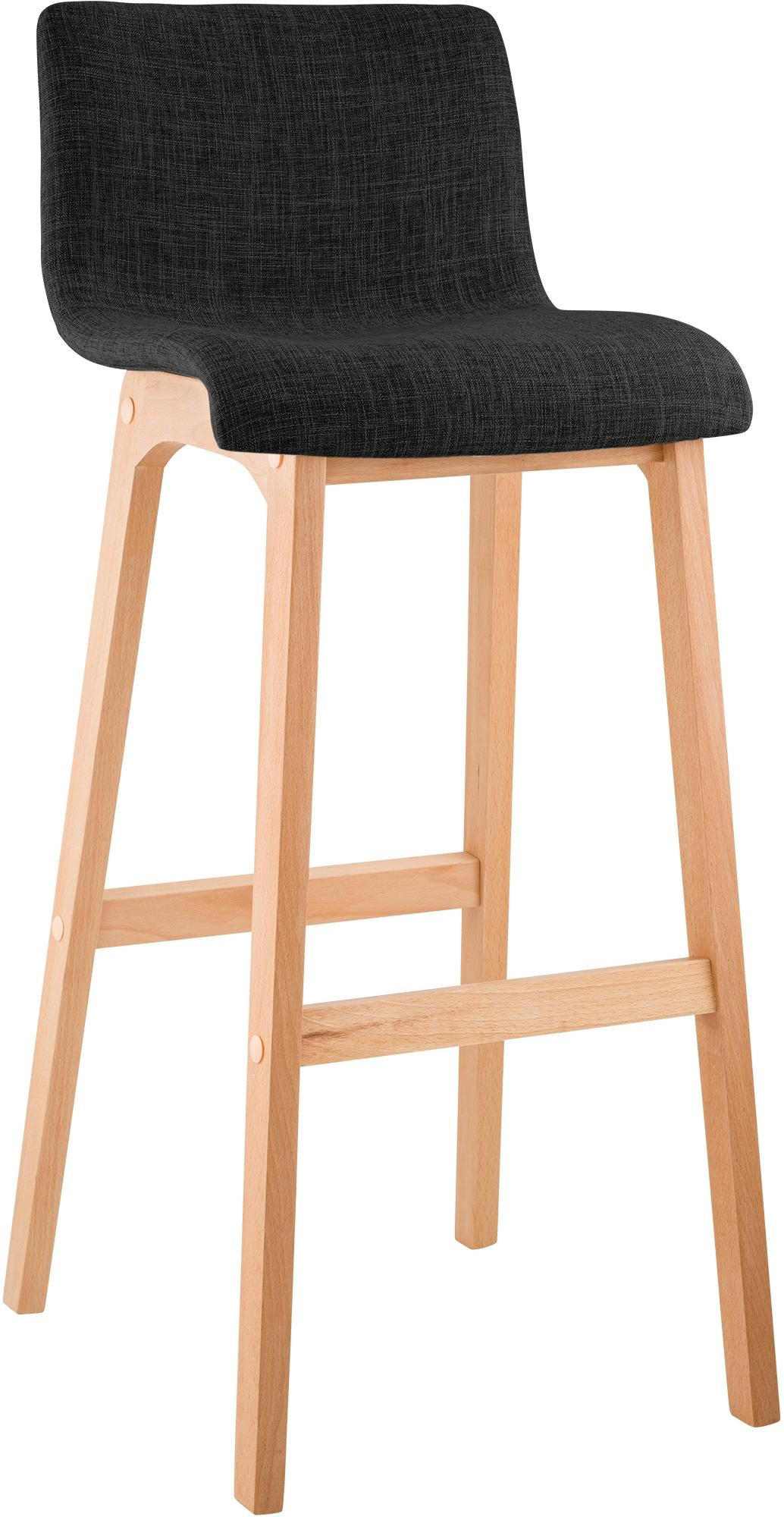 furnicato Barhocker Dunkelgrau 41x102x46 cm