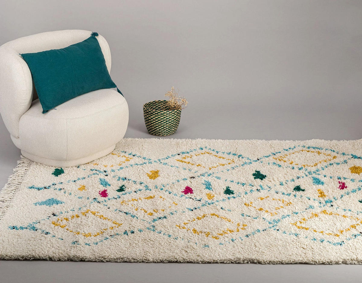 KINDERTEPPICH weich und farbenfroh mehrfarbig - Multicolor, Textil (120/170cm) - AFK Living