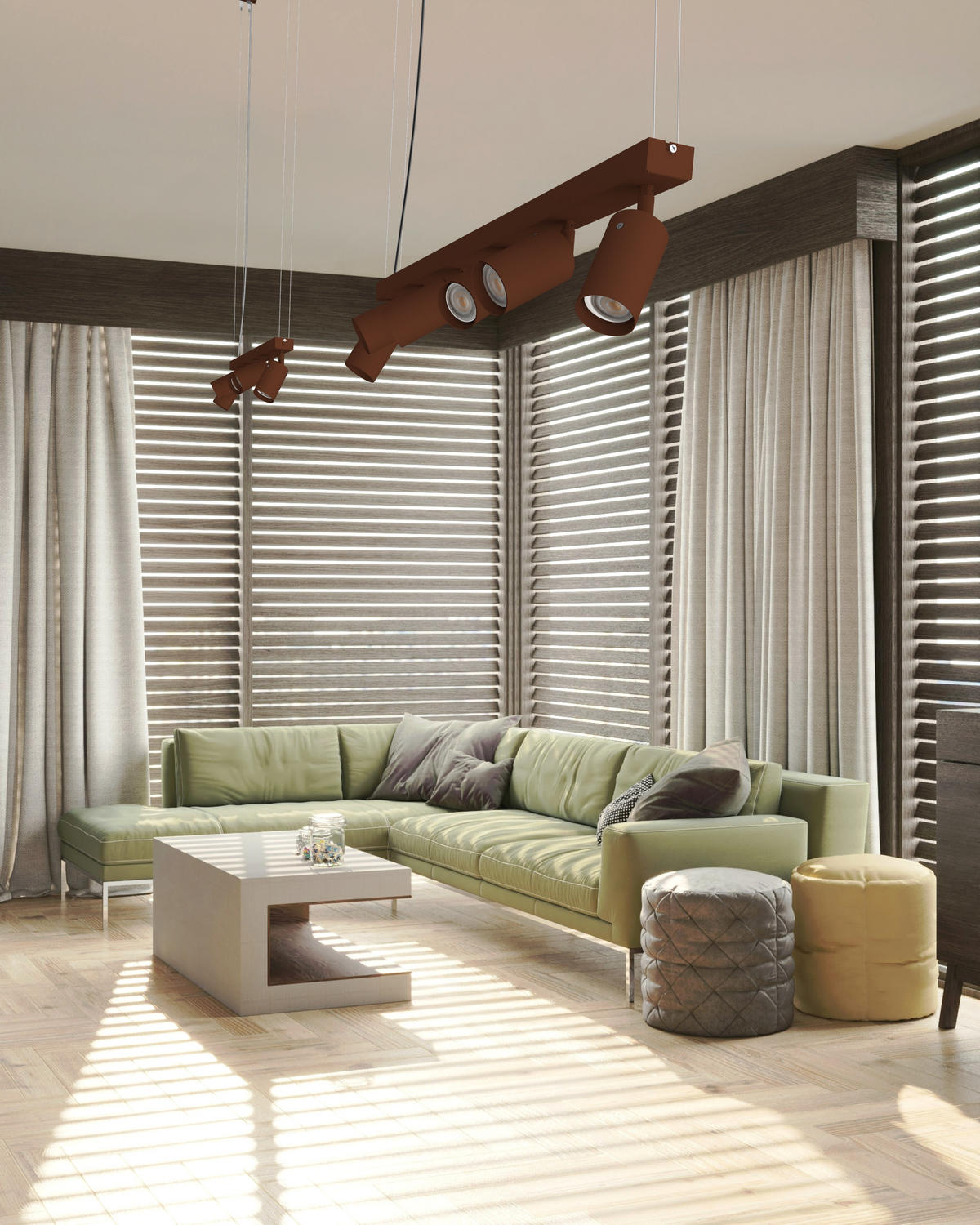 STRAHLER - Dunkelbraun, Metall (10/90/21cm) - Lumicom