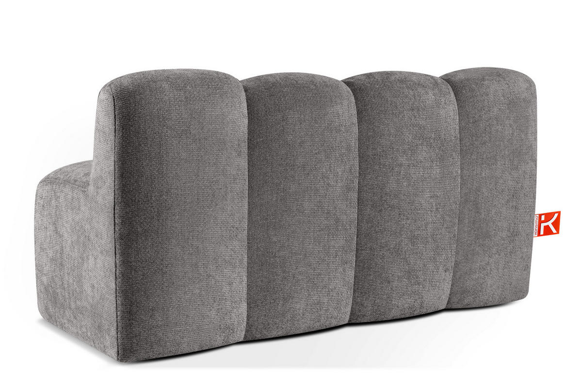 ESSZIMMERBANK BRESCO, Dunkelgrau - Dunkelgrau, Holz/Holzwerkstoff (163/80/72cm) - KONSIMO®
