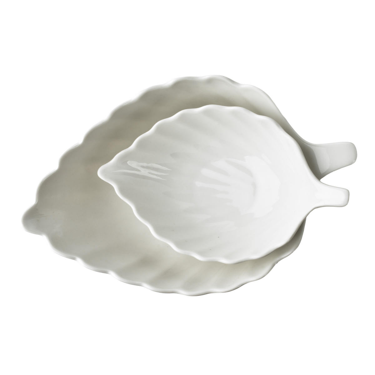 SCHALE Basic weiß 25.5/16/7 cm Porzellan - Weiß, Keramik (7cm) - Mondex