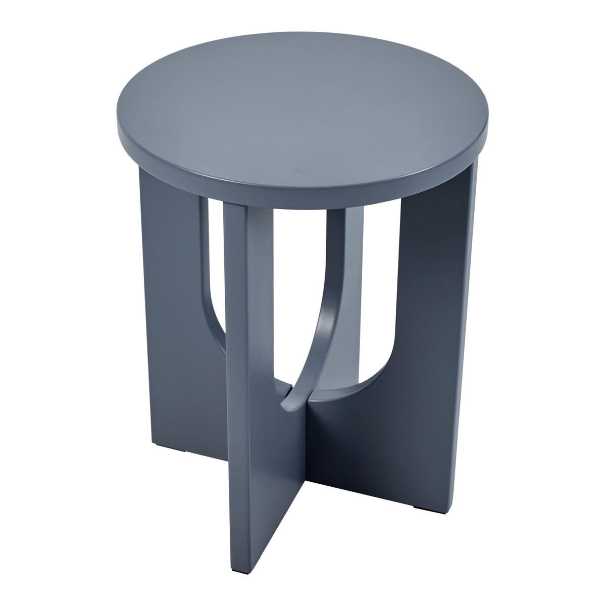 ODKLÁDACÍ STOLEK Kysdajore - šedohnědá, kompozitní dřevo (40/40/50cm) - [en.casa]