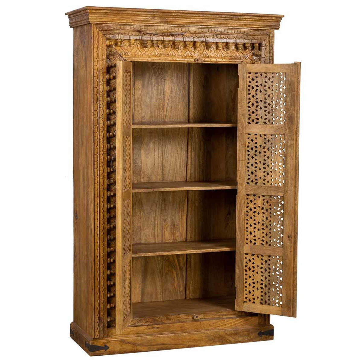 SCHRANK aus Holz 110x45x180 braunem - Braun, Holz (110/180/45cm) - Wanderlust