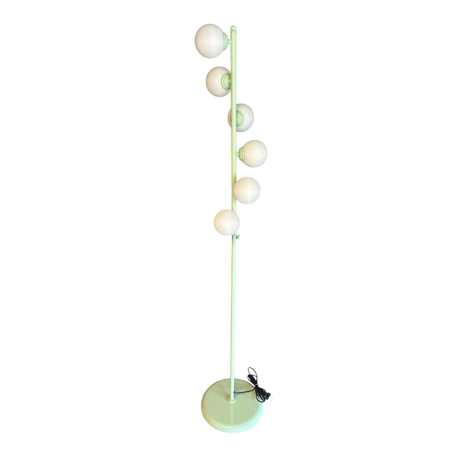 STEHLEUCHTE Orbion 148 Cm - Mintgrün, Metall (30/30/148cm) - Bamyum