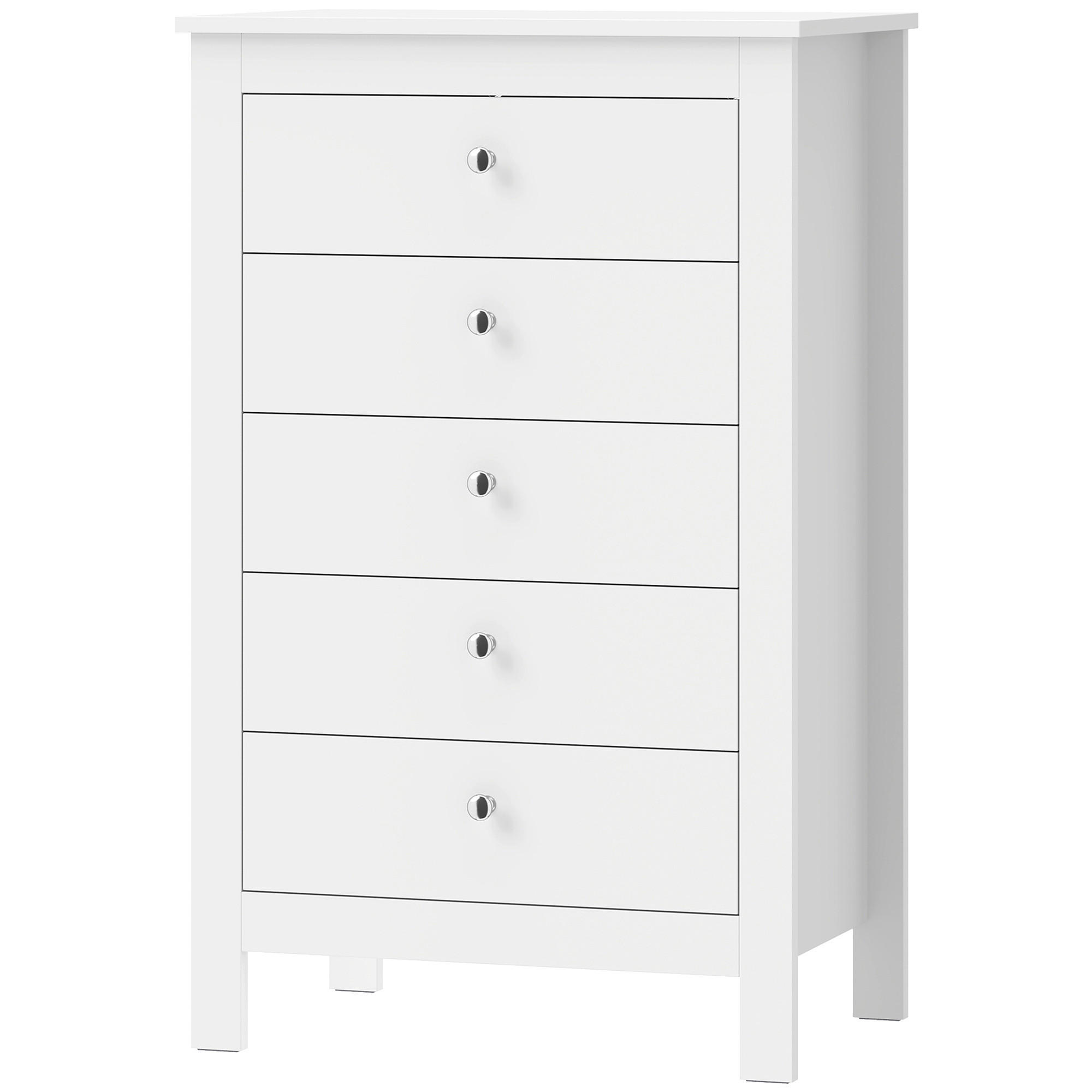 Homcom Kommode Weiß 39.5x95.3x60 cm