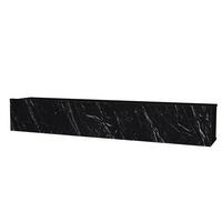 TV-LOWBOARD Hängend Damla Schwarz Marmor Optik - Schwarz, Holzwerkstoff (180/29/29cm) - moebel17