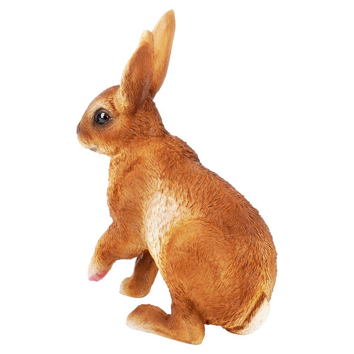 GARTENFIGUR Hase Kunststein 27,5 cm Mehrfarbig - Multicolor, Stein (21/27.5/11cm) - ProGarden