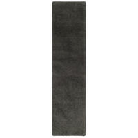 HOCHFLOR SHAGGY LÄUFER TEPPICH PALACE - Schieferfarben, Textil (80/400cm) - Snapstyle