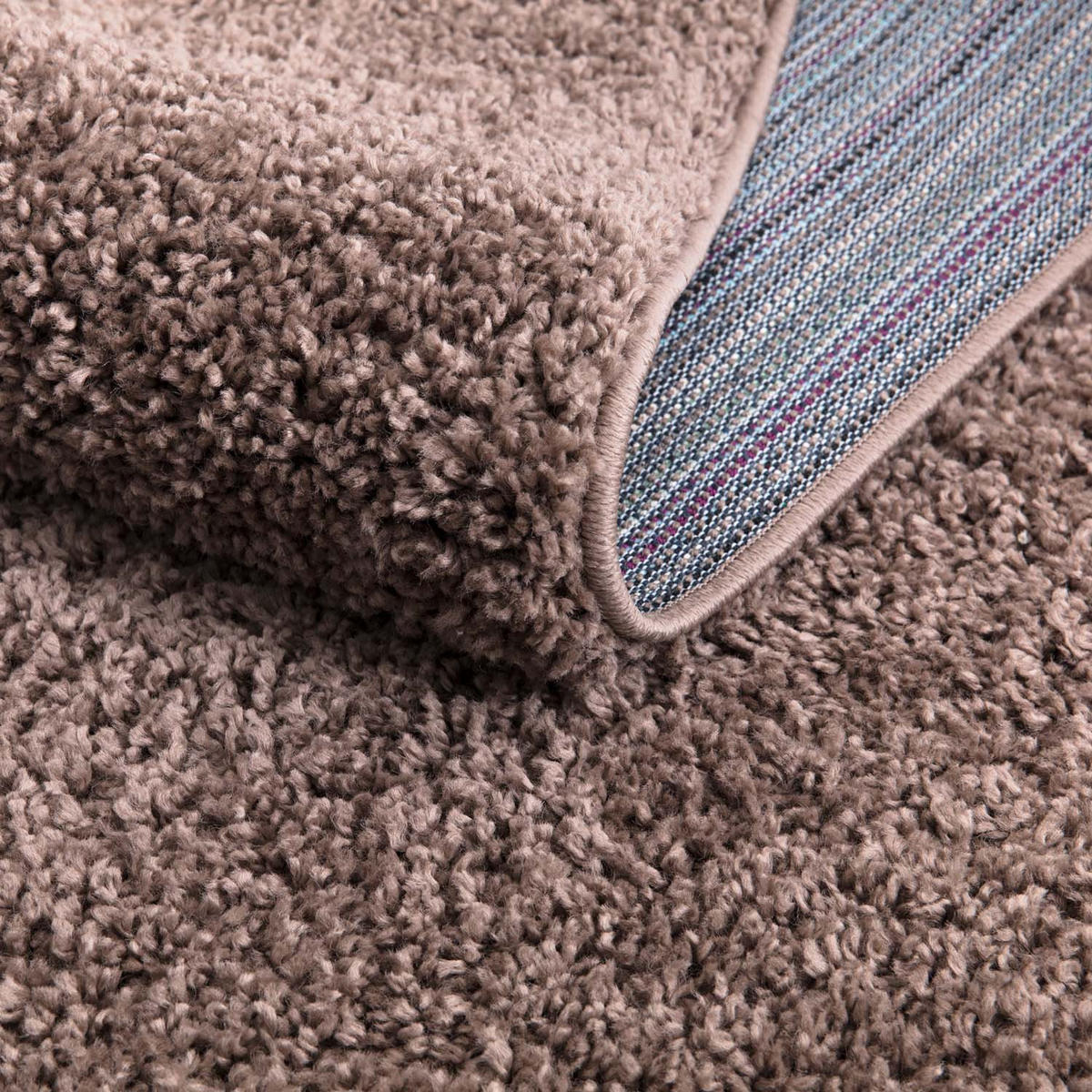 HOCHFLOR-TEPPICH City Shaggy 500 Braun 200x290 cm - Braun, Textil (200/290cm) - carpet city