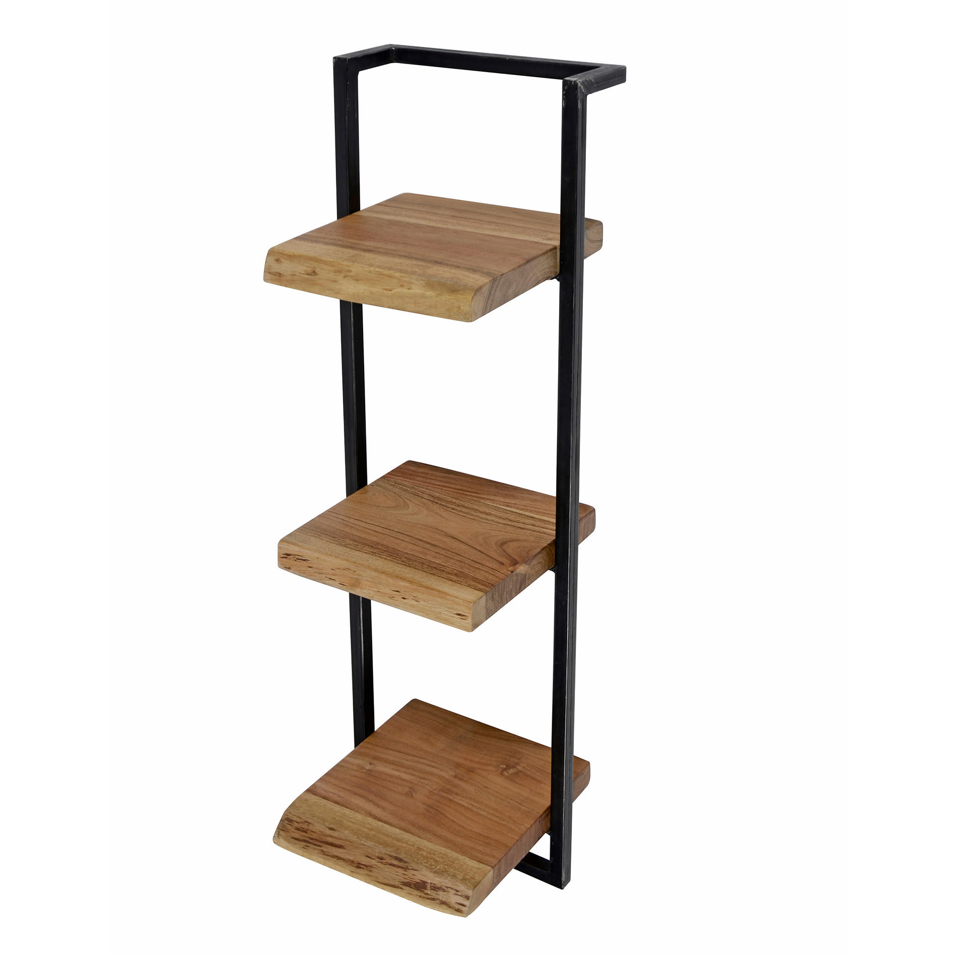 Hoyz Collection Wandregal Braun 25x100x30 cm