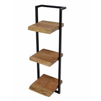 WANDREGAL Edge Braun 30/25/100 cm - Braun, Holz (25/100/30cm) - Hoyz Collection