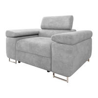 SESSEL Torezio - Greige, Holz/Textil (134/90/102cm) - MIRJAN24