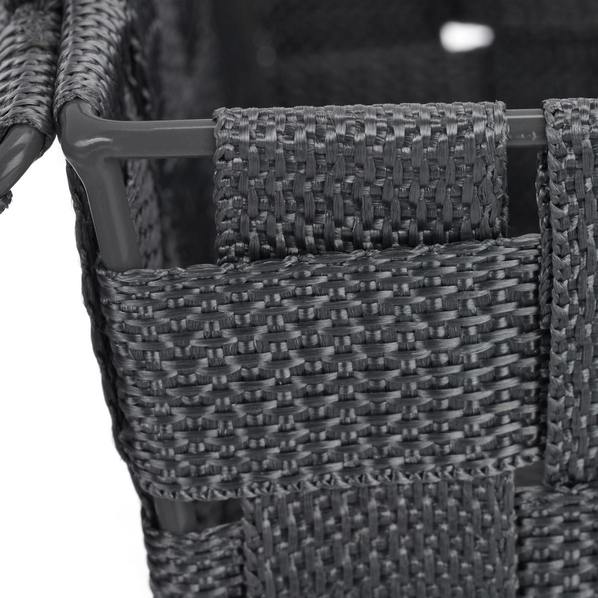 ÚLOŽNÝ box - sivá, kov/plast (19.5/10.5/14.5cm) - Relaxdays