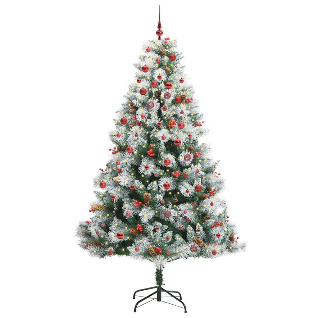 vidaXL Weihnachtsbaum Grün 210 cm