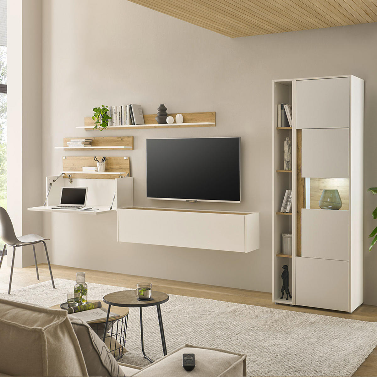 REGAL Crisp-61 - Weiß, Holzwerkstoff (20/200/40cm) - Lomado