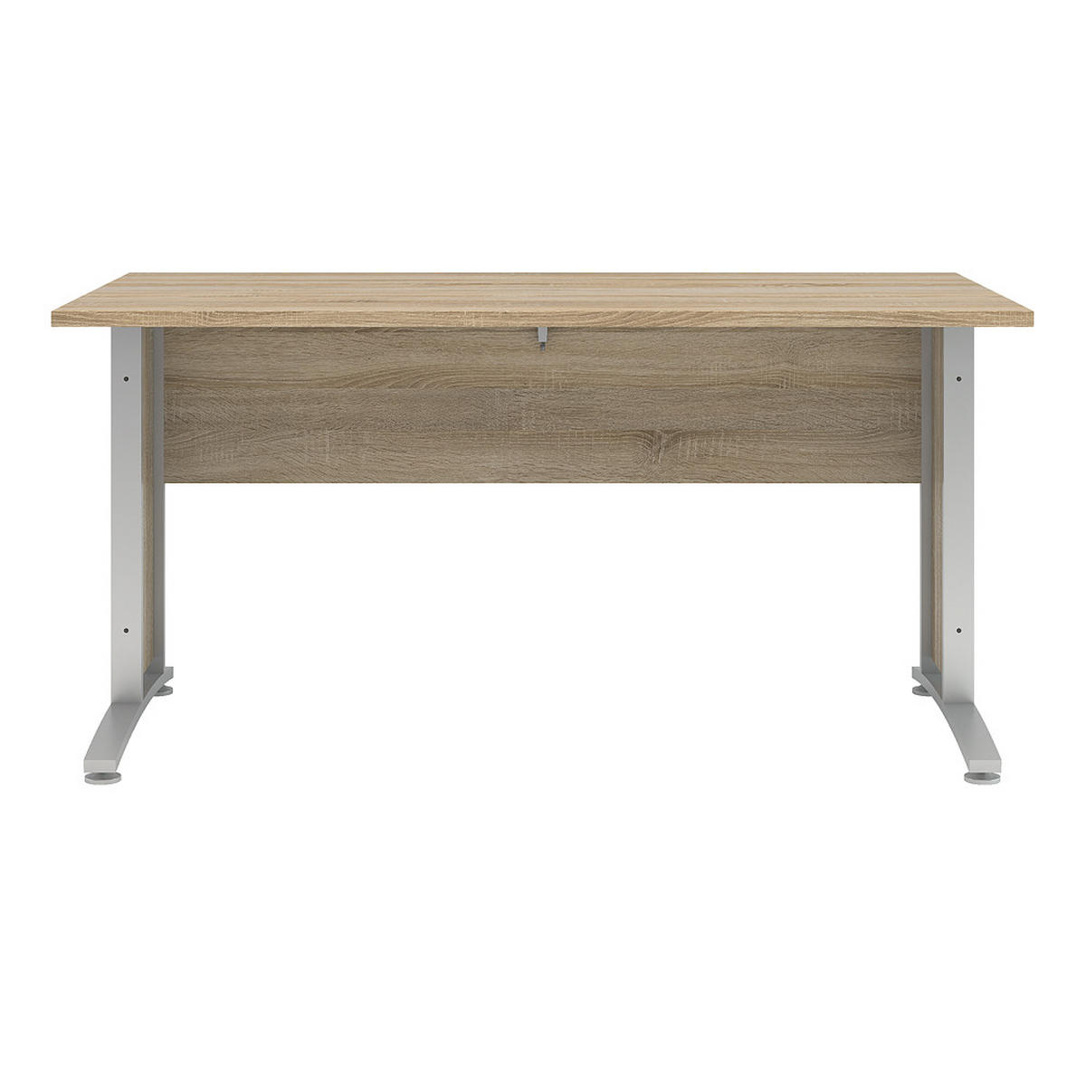 SCHREIBTISCH Eiche Dekor - Eiche Wotan, Holzwerkstoff (80/150/74cm) - ebuy24