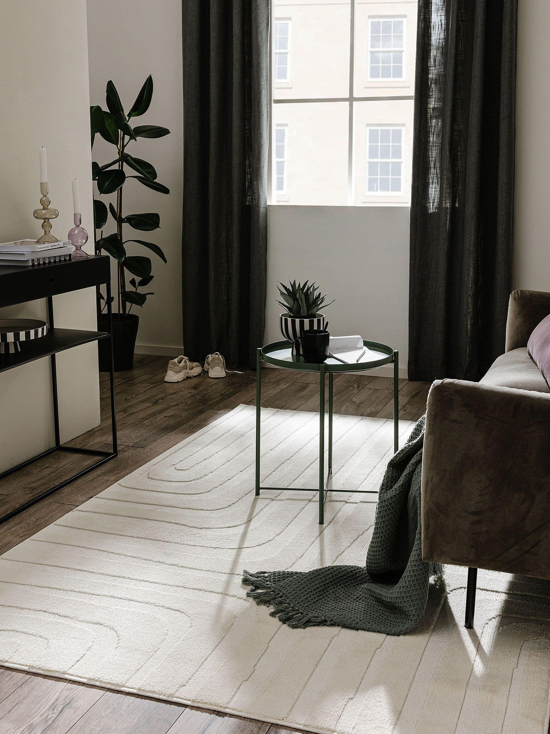 TEPPICH Paloma Cream 160x230 cm - Creme, Textil (160/230cm) - benuta Pop