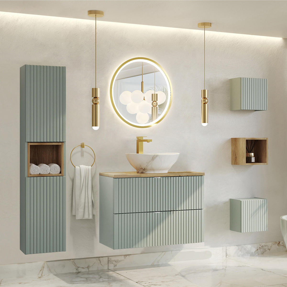 TODO - Braun, Holzwerkstoff (27/28/21cm) - Petits-meubles