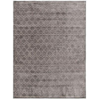 TEPPICH Daisy Grau 100x150 cm - Grau, Textil (100/1cm) - KUNSTLOFT