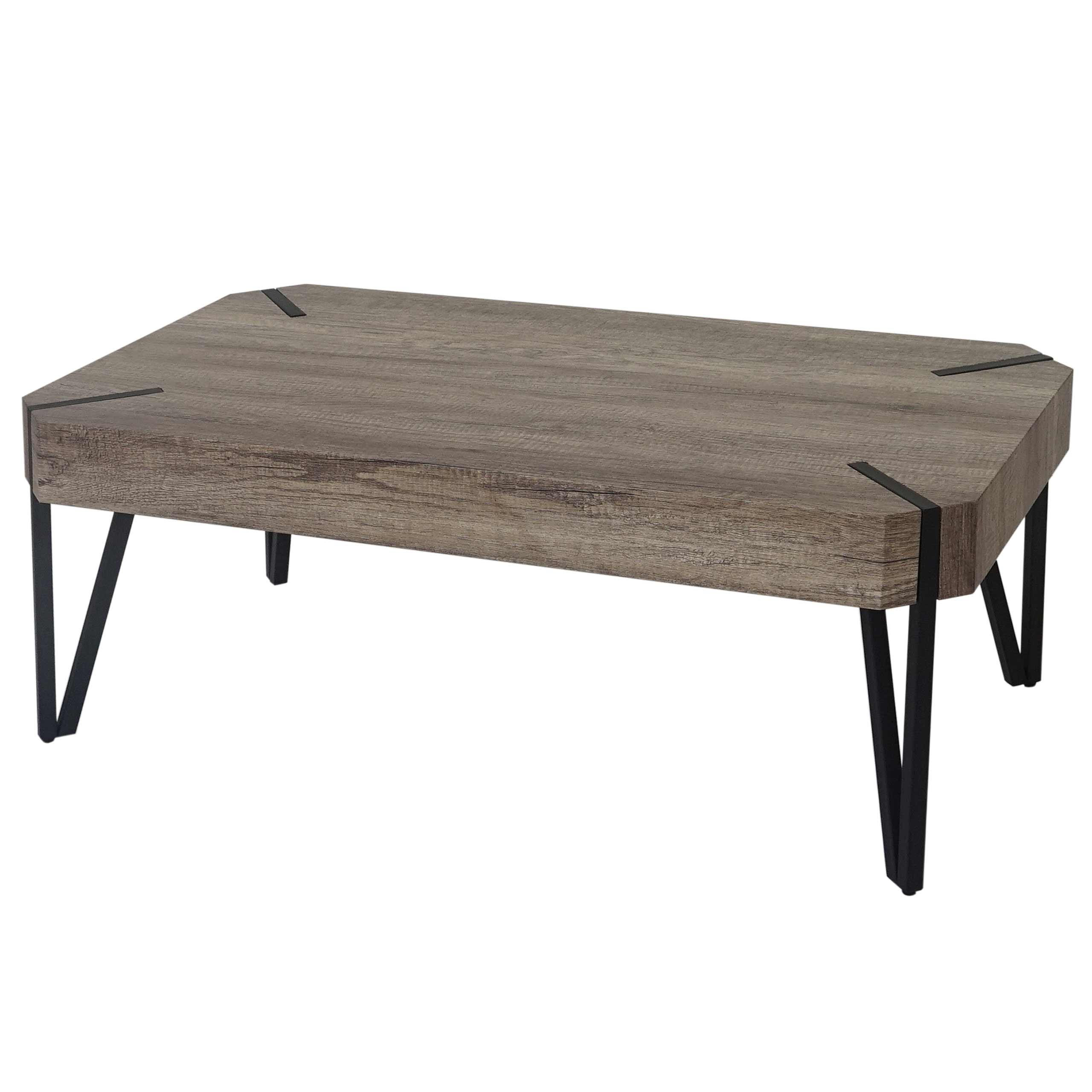 COUCHTISCH rechteck Wildeiche Dekor - Wildeiche, Holz (60/110/43cm) - MCW