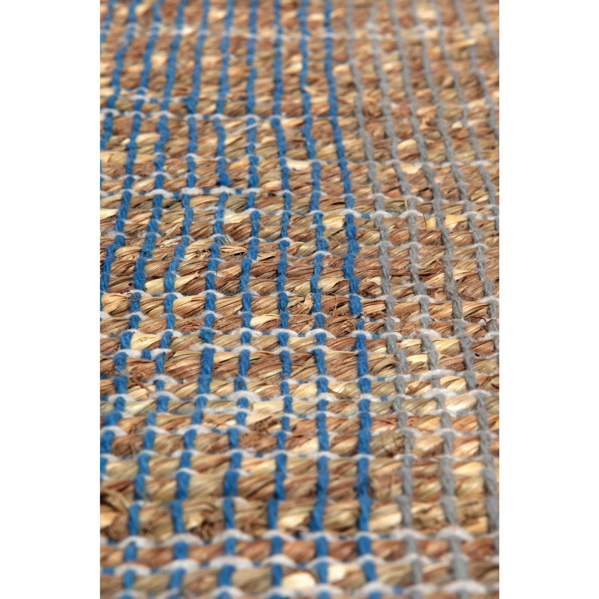 TEPPICH Karan vergissmeinnicht 60 x 90 x 1 cm - Hellblau, Textil (60/90cm) - Vivaraise