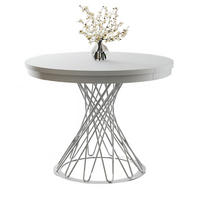 ESSTISCH 100-140 LUKO Weiß - Weiß, Holzwerkstoff (100/100/77cm) - Compleo24