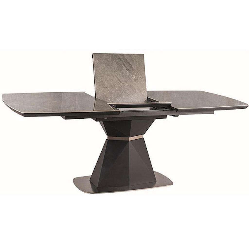 Thumbnail - Feldmann-Wohnen Esstisch, Grau, Grau, Holz, Rechteckig,Rechteckig, 160x76x90 cm, Esszimmer, Tische, Esstische